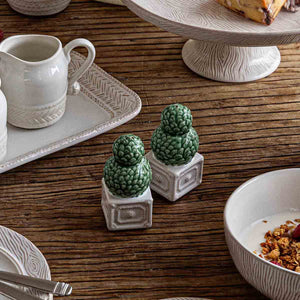Berry & Thread Topiary Salt and Pepper Multi, Set of 2