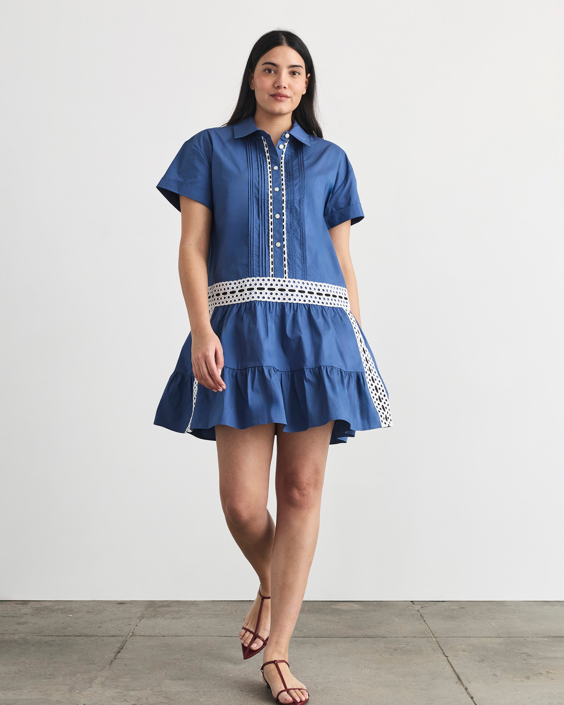 Jasmine Dress in French Blue
