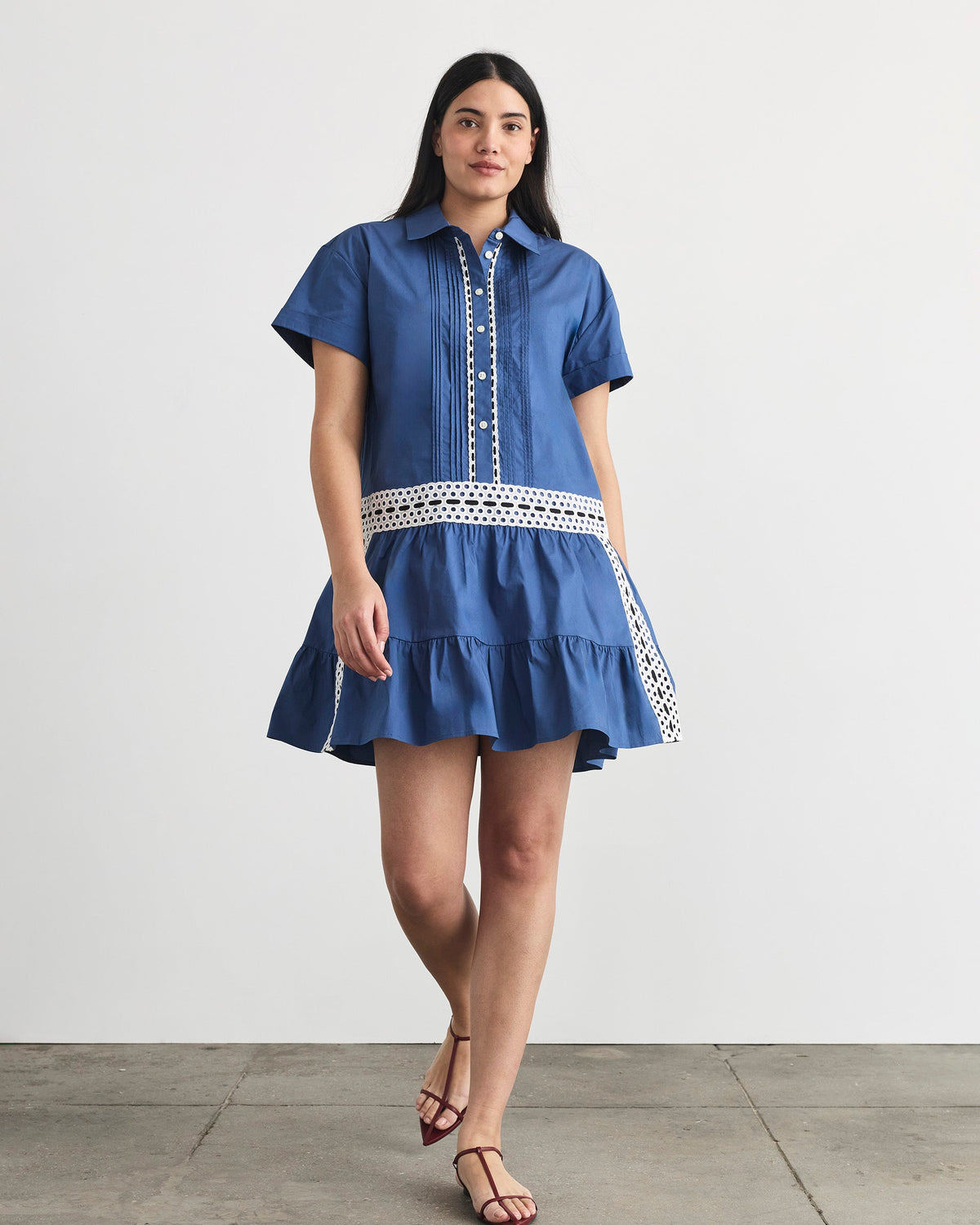 Jasmine Dress in French Blue