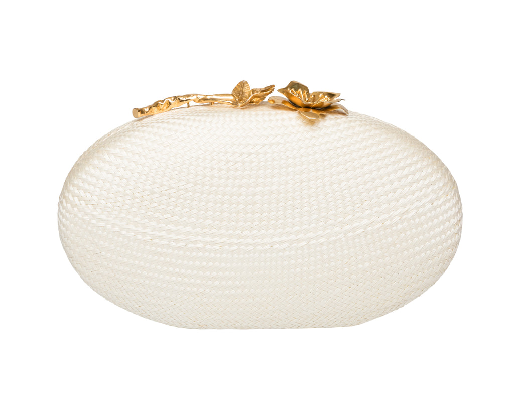 Joanna Clutch in Off White