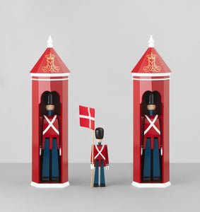 Kay Bojesen Sentry Box in Red and White
