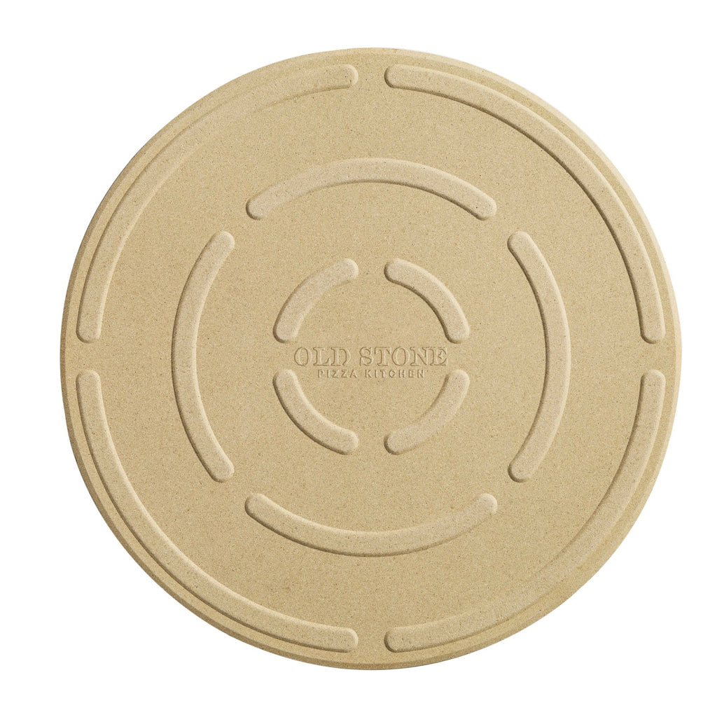 Cordierite Round Pizza Stone 14" in Beige