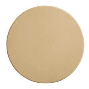 Cordierite Round Pizza Stone 16" in Beige