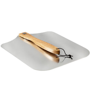 Aluminum Pizza Peel with Folding Handle 14" x 1 6" in Silver