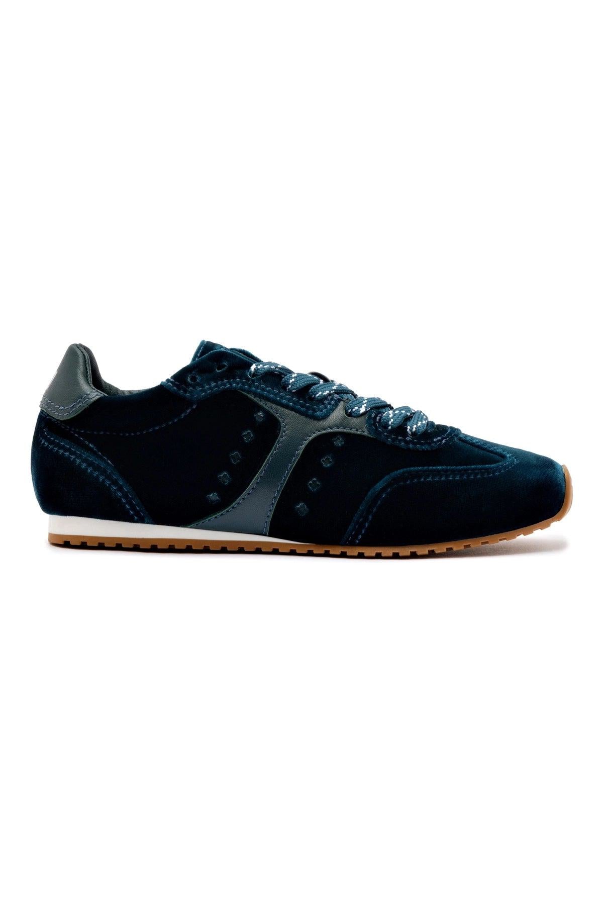 Stella Sneaker In Deepsea Velvet