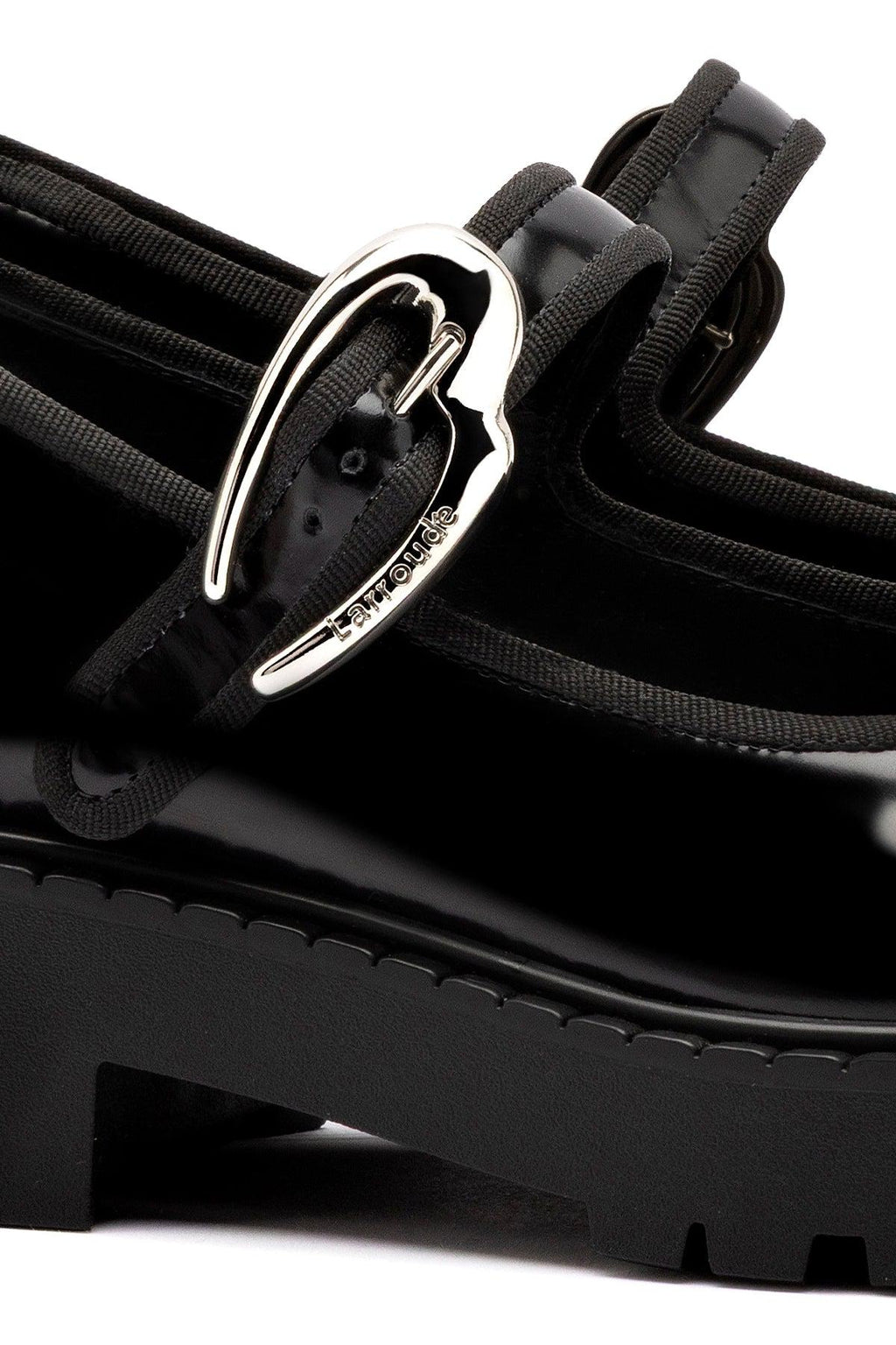 Wednesday Verona Flatform In Black Box Leather