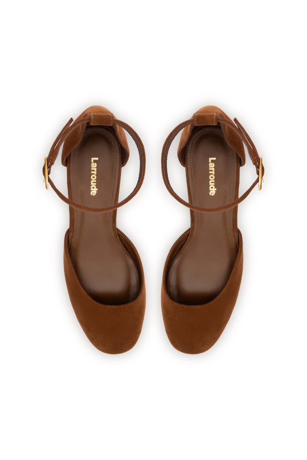 Ari Verona Low Pump In Burnt Umber Suede