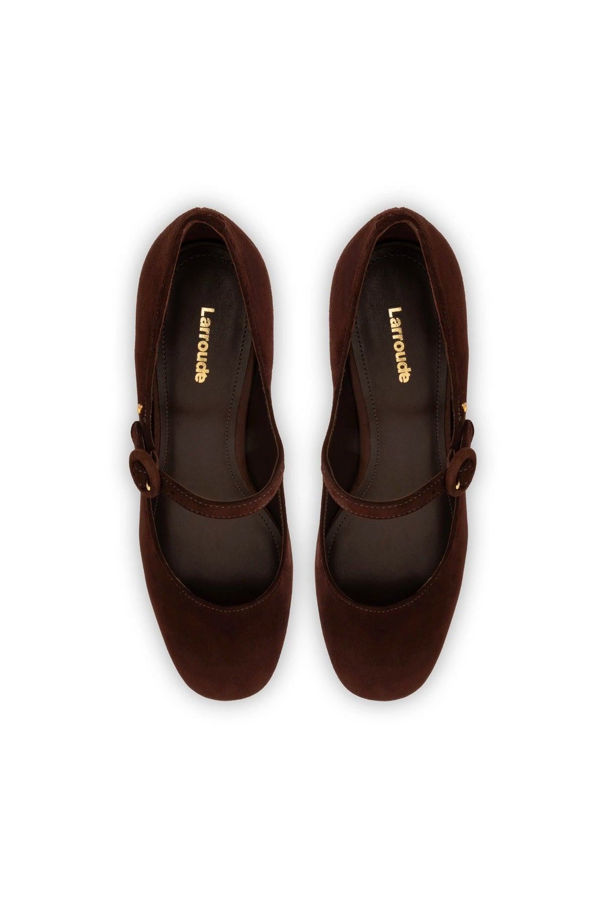 Blair Platform In Brown Leather