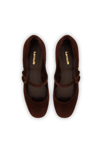 Blair Platform In Brown Leather