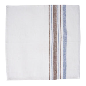 Danish Stripe Napkin in Taupe, Set of 4