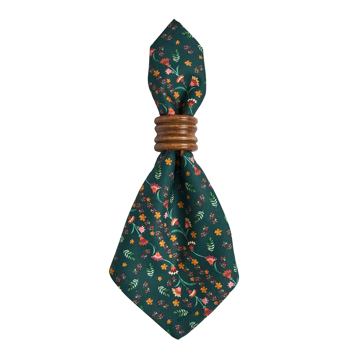 Klara Napkin in Evergreen, Set of 4
