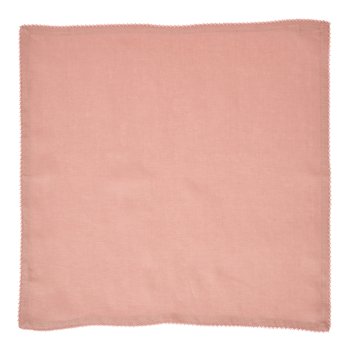 Berry Scallop Napkin in Pink, Set of 4