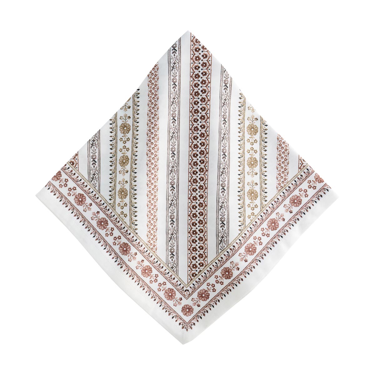 Seville Stripe Napkin in Natural, Set of 4