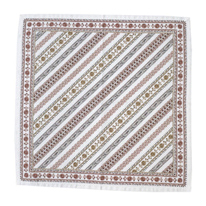 Seville Stripe Napkin in Natural, Set of 4