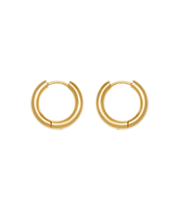 Huggie Hoops in Gold