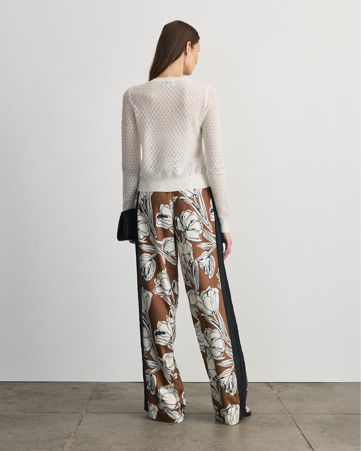 Lisa Knit Cardigan in Ivory