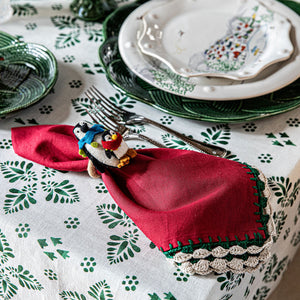 Berry & Thread North Pole Animal Napkin Ring Assorted, Set of 4