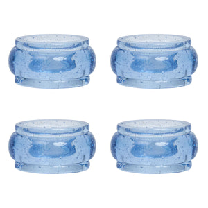 Provence Napkin Ring in Chambray, Set of 4
