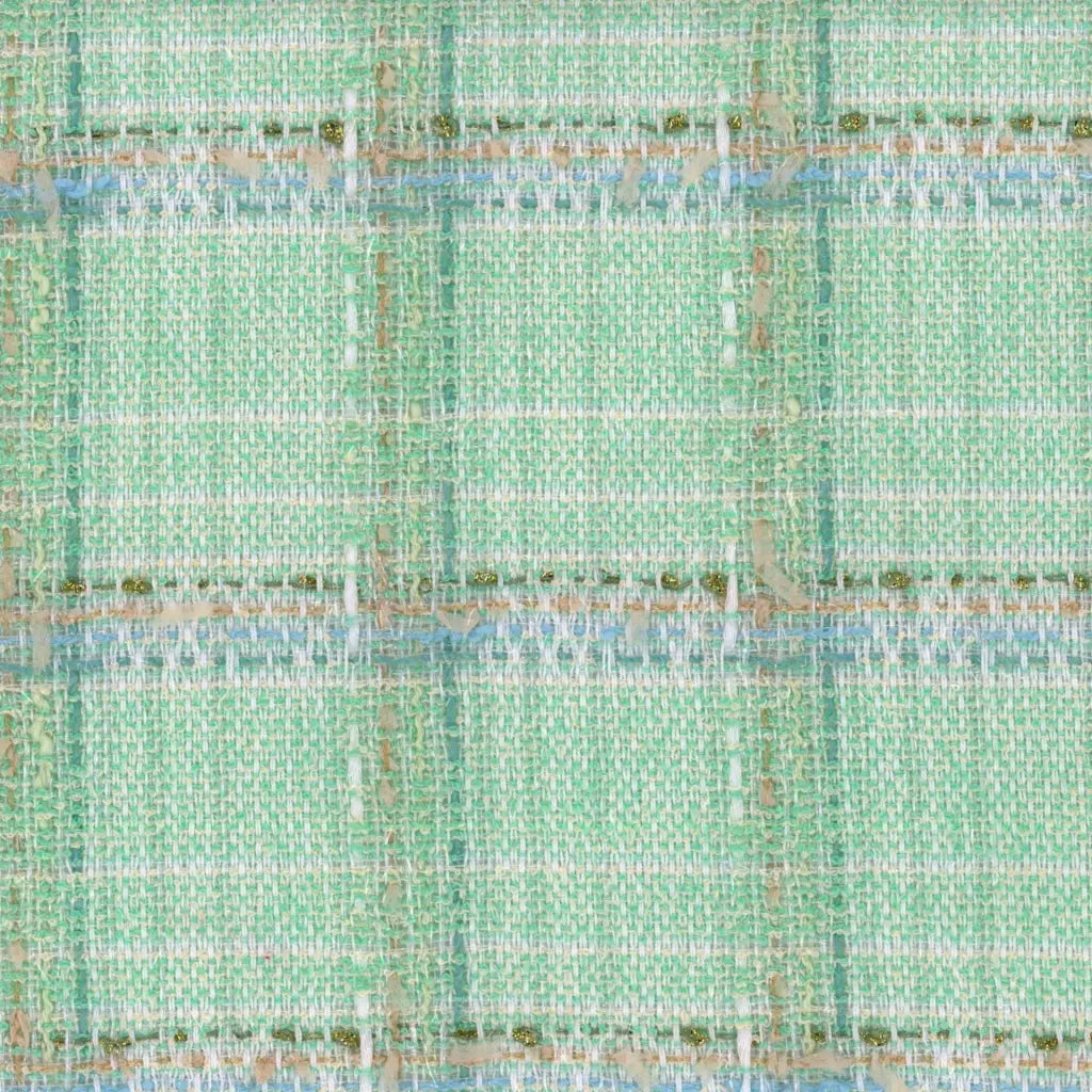 Emma Jacket in Carré Menthe