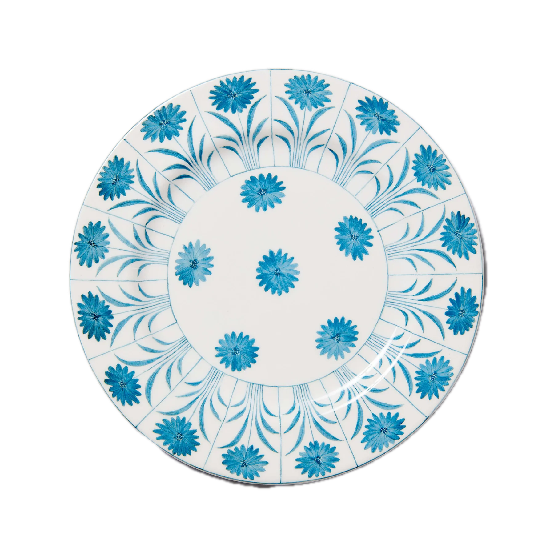 Daisy Plate in Blue