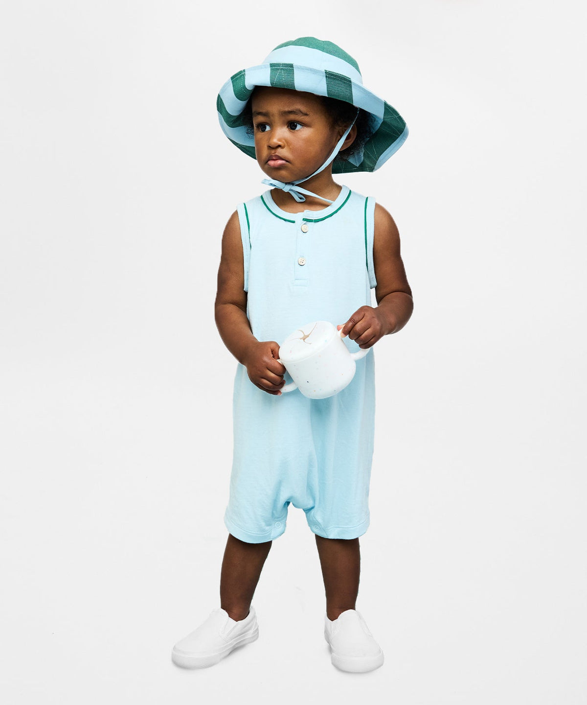 Lachlan Romper in Mist
