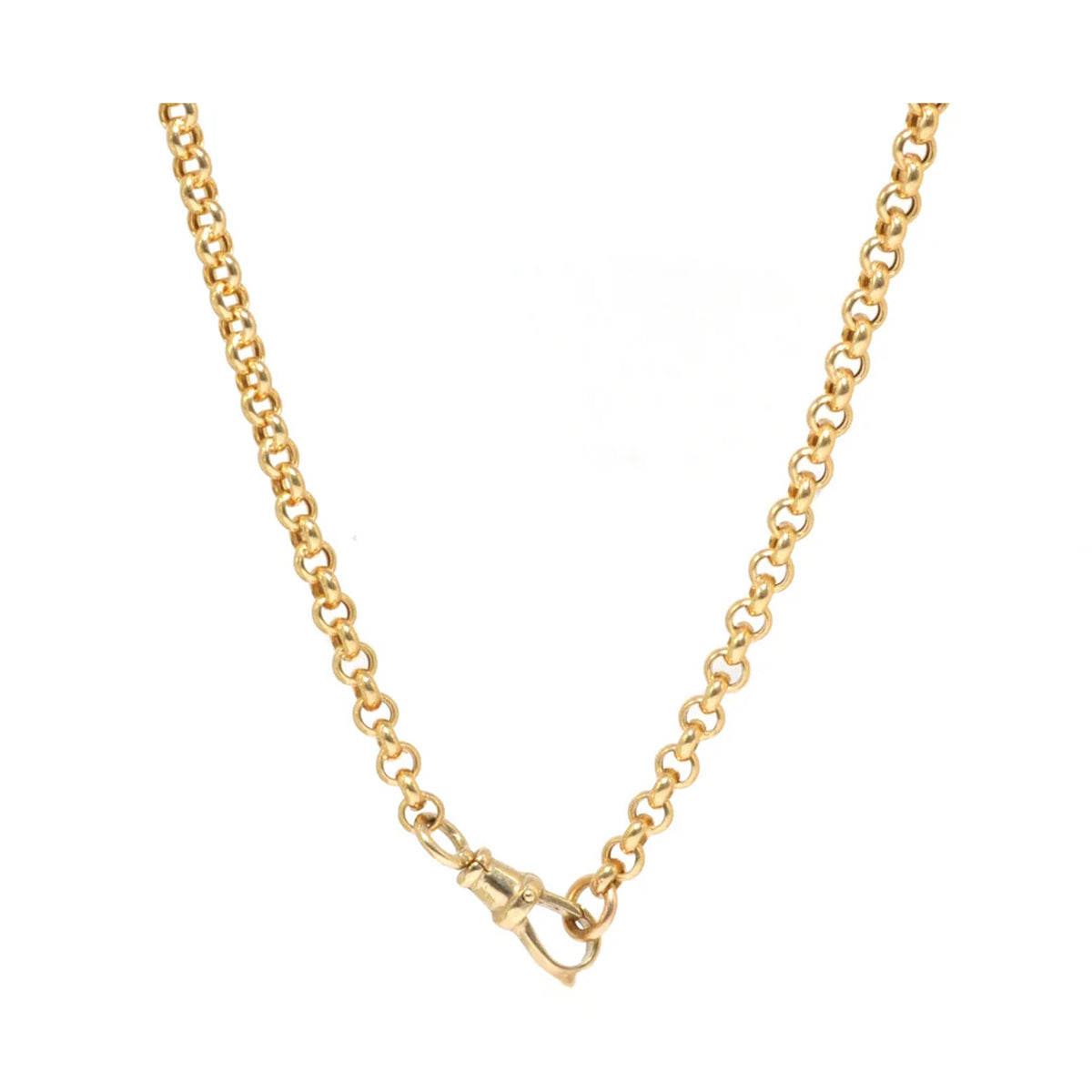 Large Belcher Chain with Dog Clip Clasp