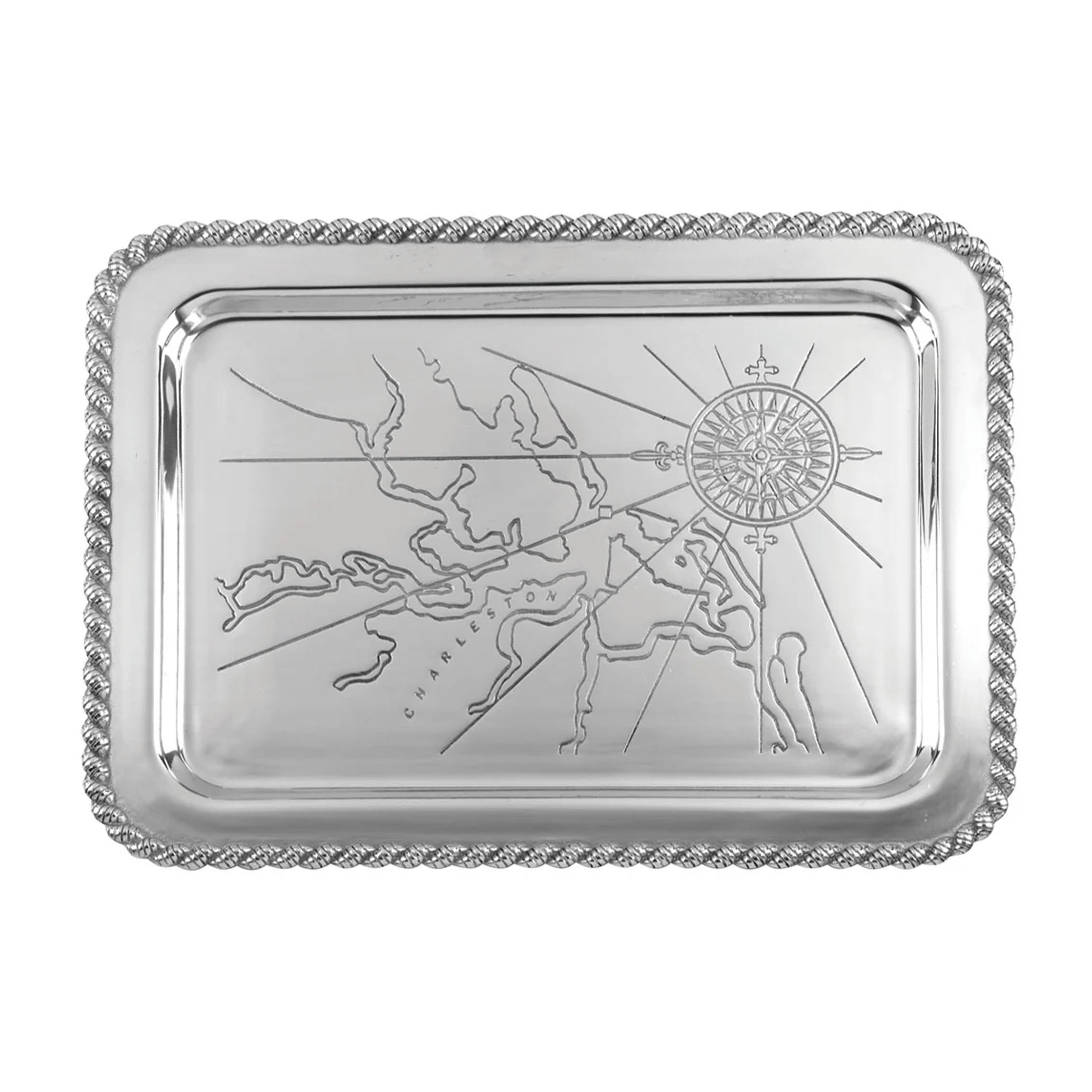 Latitudes Large Charleston Tray