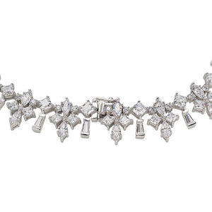 Diamond Fleur-De-Lys Necklace