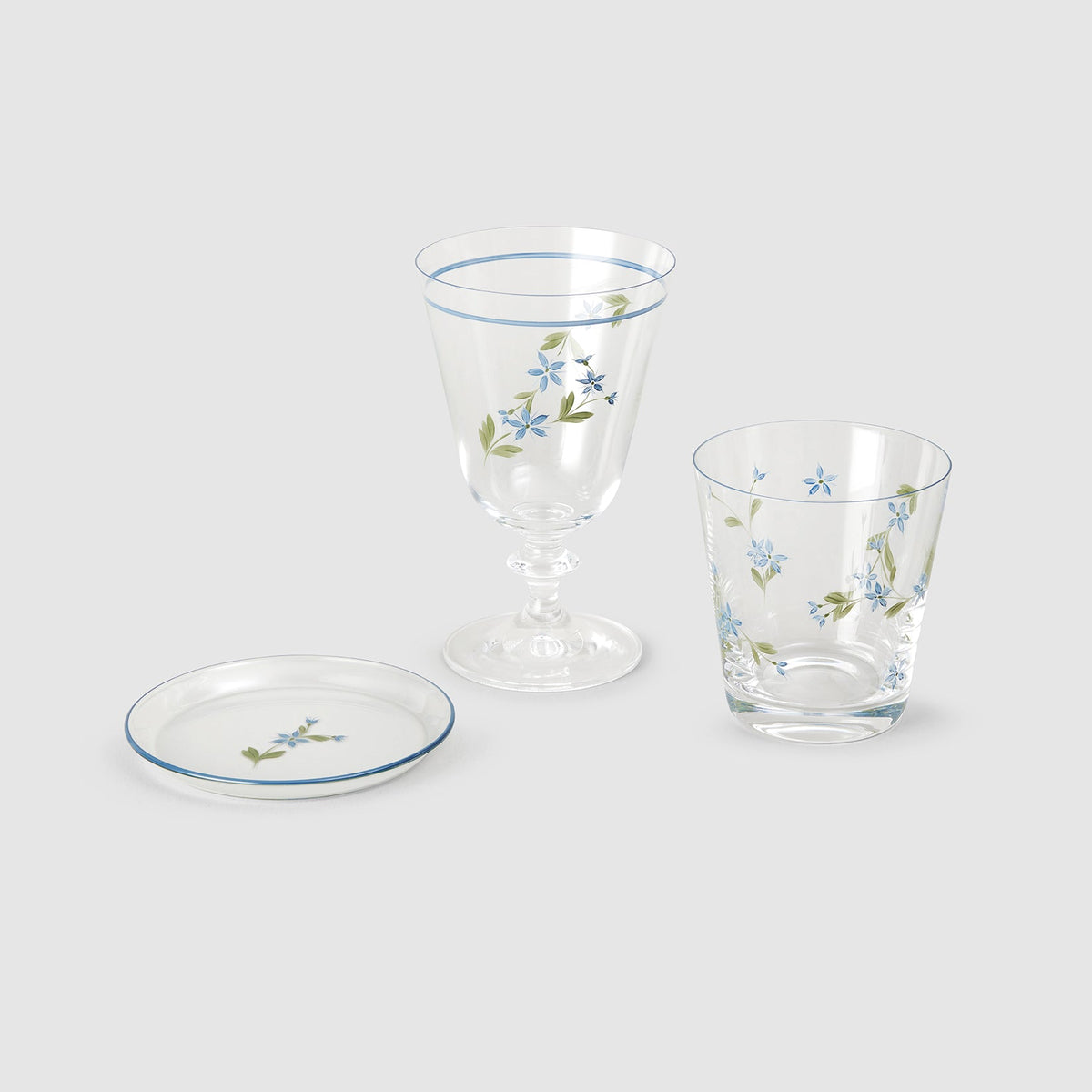 Les Bleuets Glassware