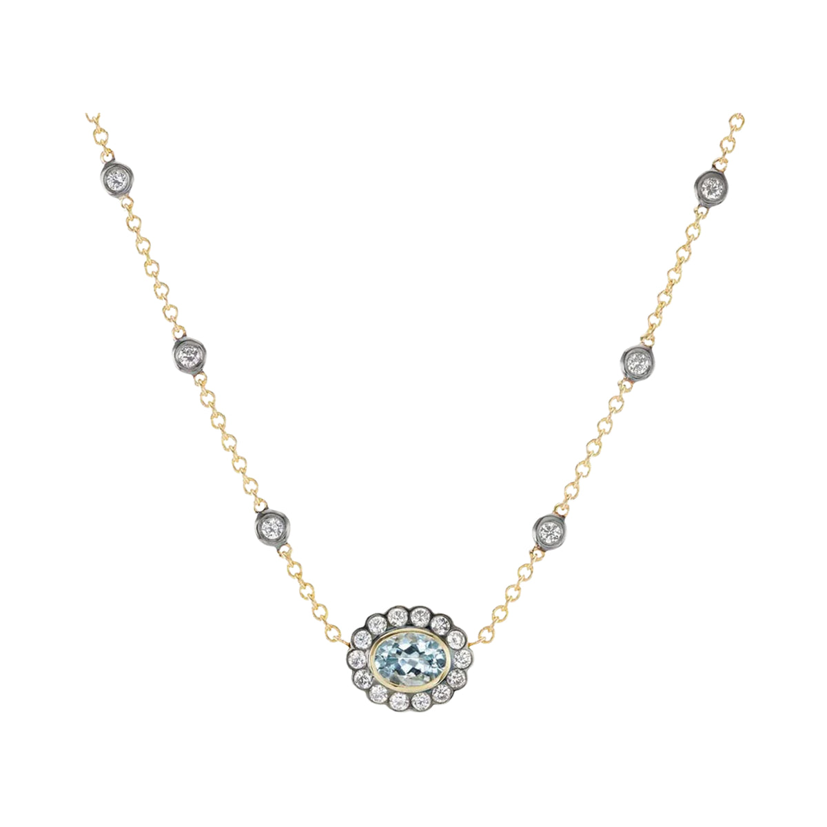 Lexie Choker in Aquamarine