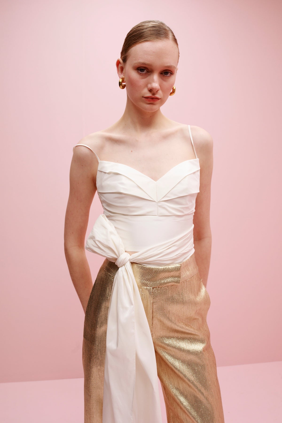 Amarena Taffeta Top