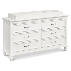 Darlington 6-Drawer Assembled Dresser in Warm White