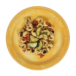 Berry & Thread Melamine Dinner Plate in Sunshine, Set of 4
