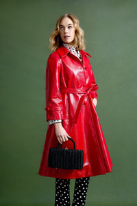 Savannah Coat in Patent