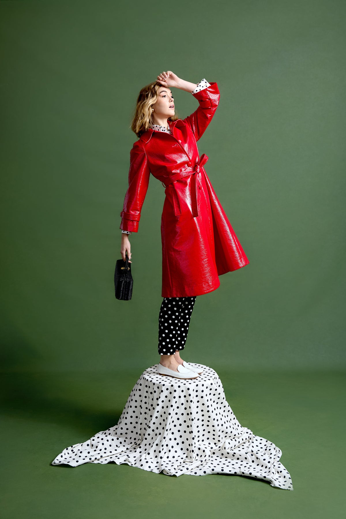Savannah Coat in Patent