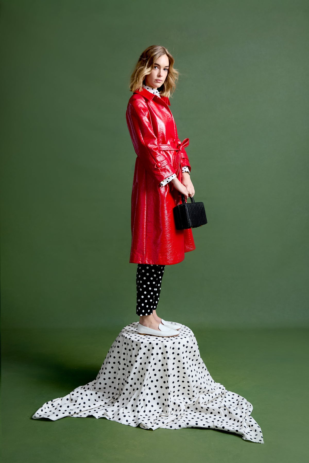 Savannah Coat in Patent