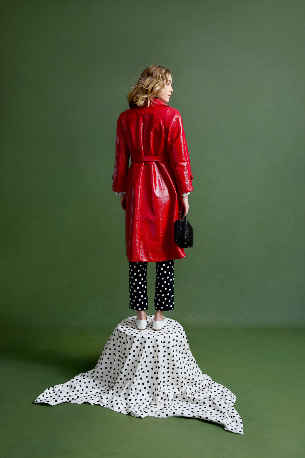 Savannah Coat in Patent