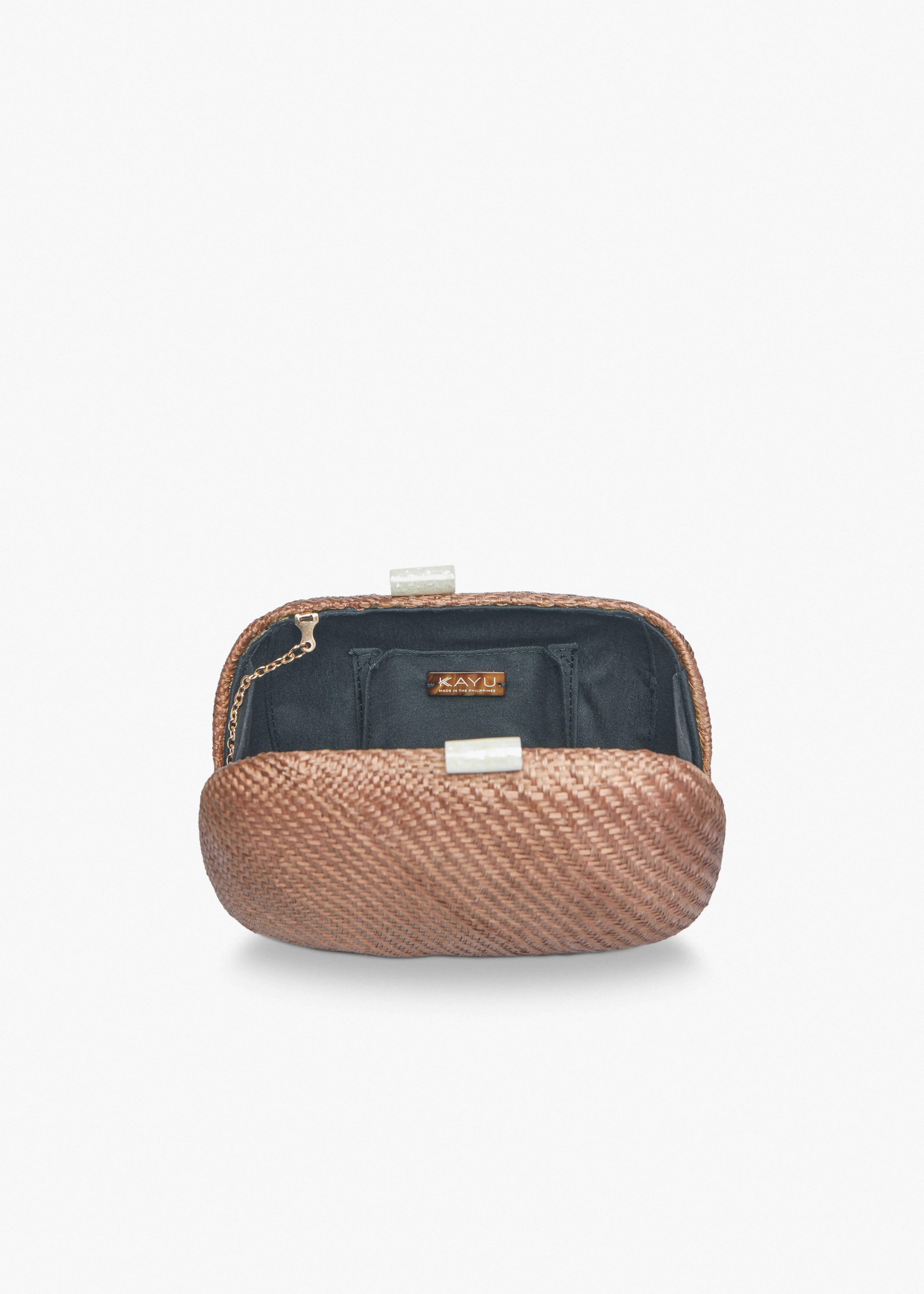 Mani Straw Clutch Bag