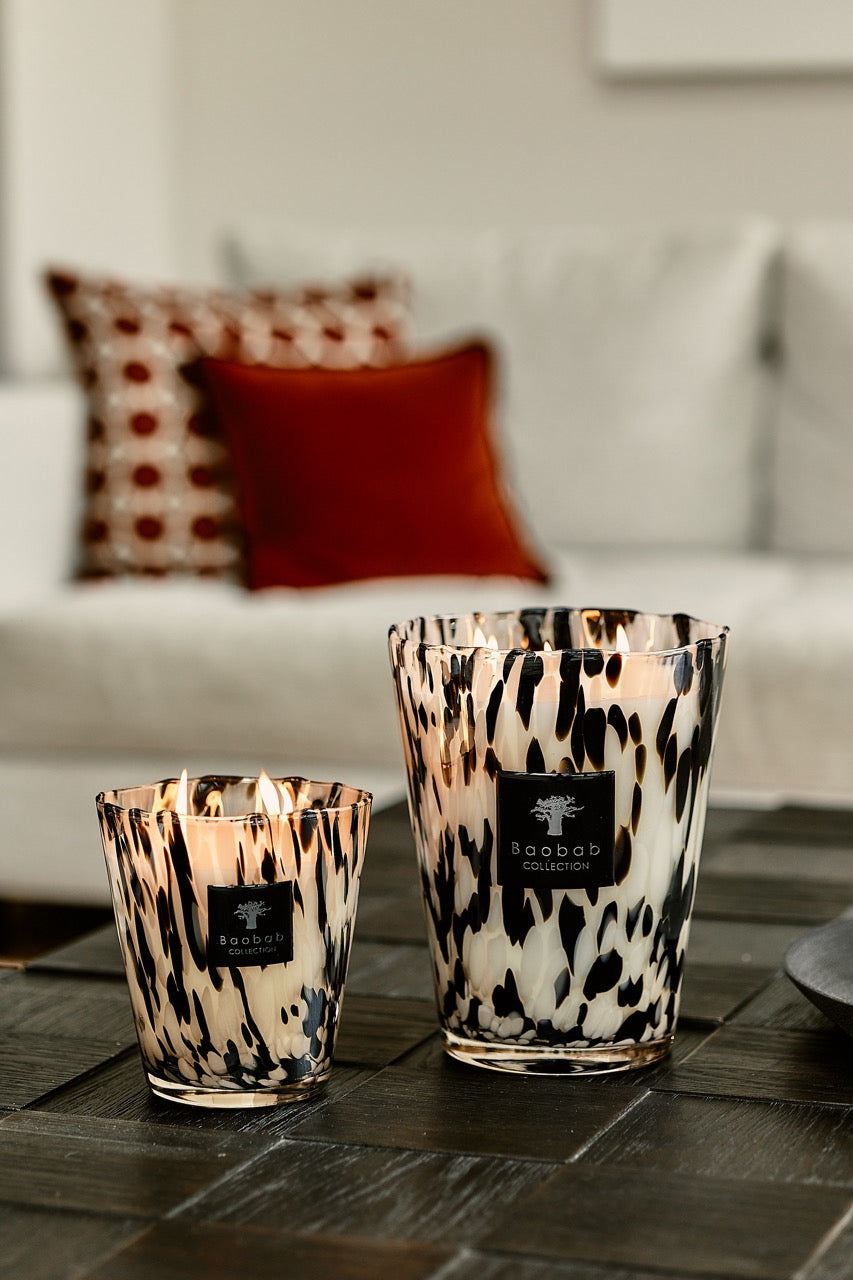 Candle Max 16 Pearls Black