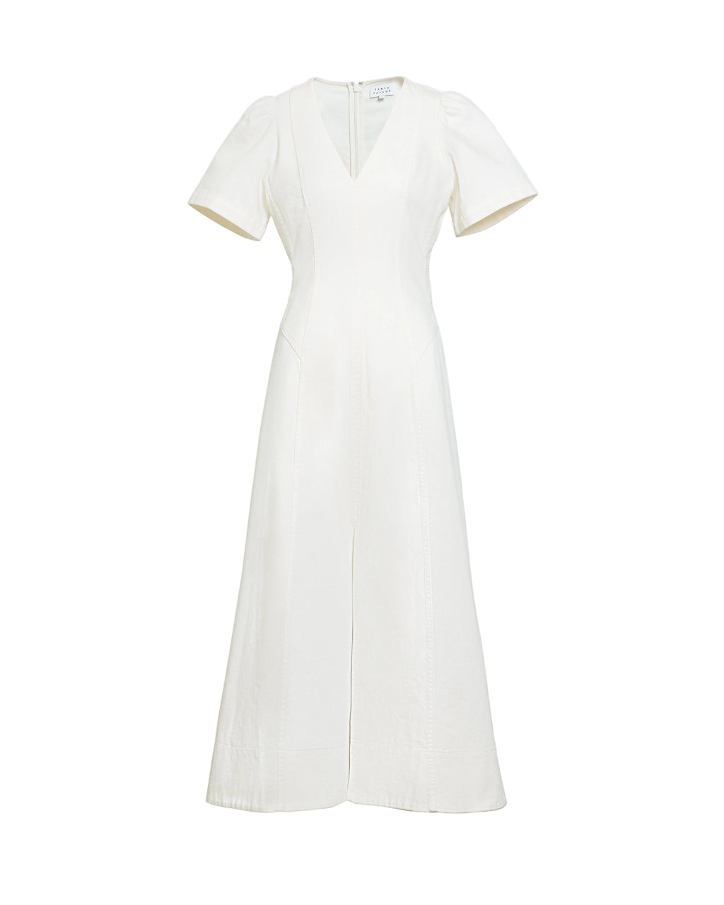Midi Renzo Dress in Chalk