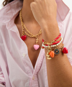 Pearl & Protect Charm Bracelet