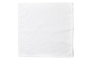 Petite Flower Garden Napkins in White, Set of 4