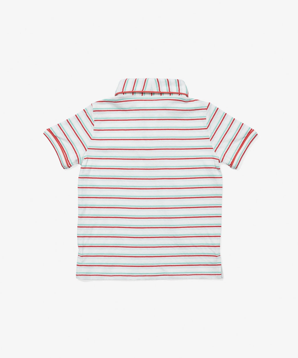 Marco Polo in Turquoise Triple Stripe