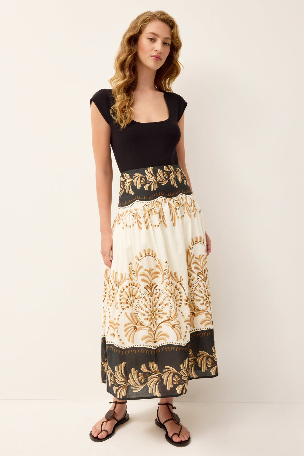 Vicki Skirt in Fleuron