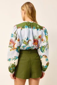 Kendra Blouse in Delphi