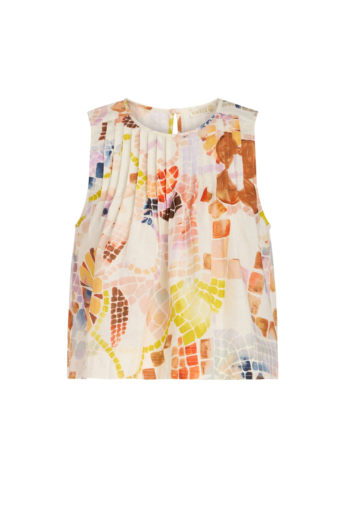 Letta Top in Travertine