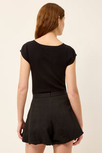Roxy Short in Black