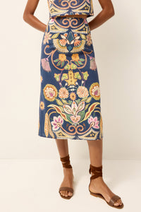 Sutton Skirt in Neptune