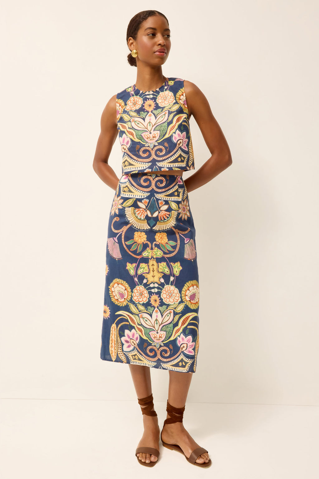 Sutton Skirt in Neptune