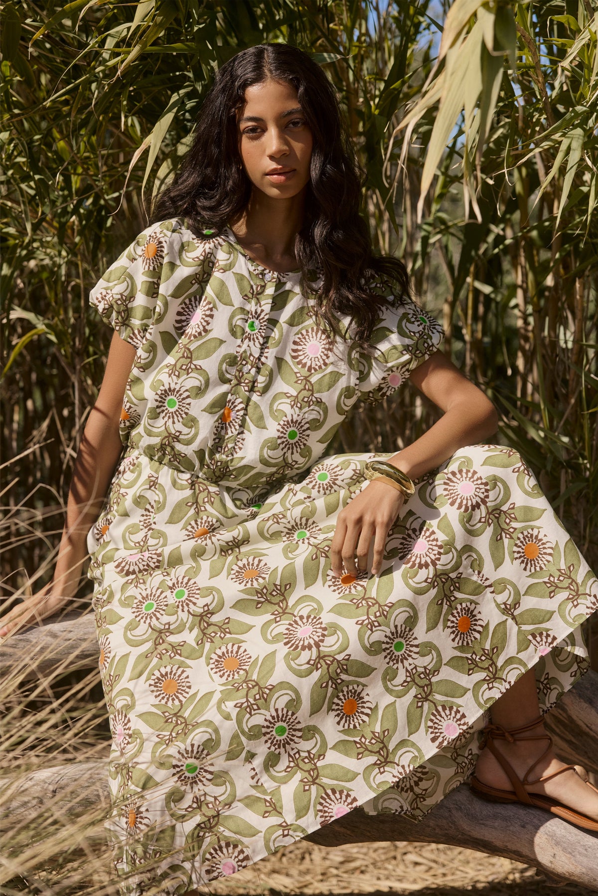 Jaylen Top in Jardin